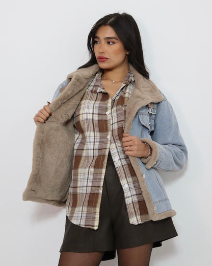 מעיל אספן | חום